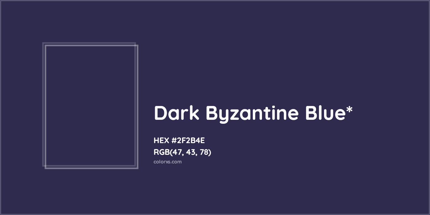 HEX #2F2B4E Color Name, Color Code, Palettes, Similar Paints, Images