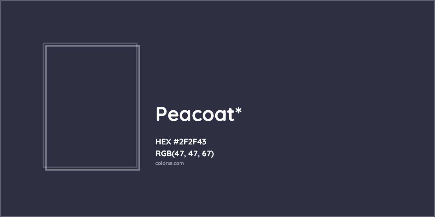 HEX #2F2F43 Color Name, Color Code, Palettes, Similar Paints, Images