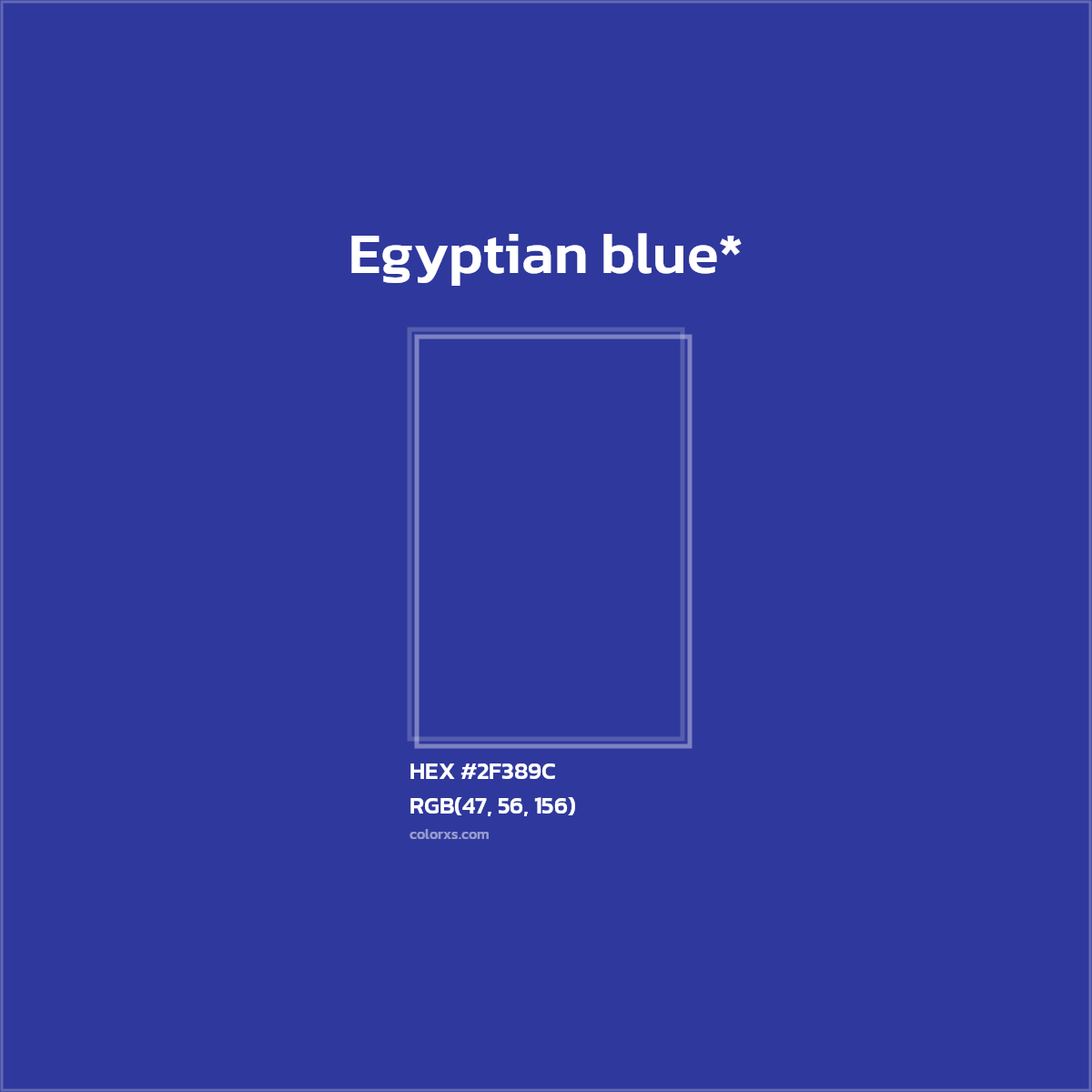 HEX #2F389C Color Name, Color Code, Palettes, Similar Paints, Images