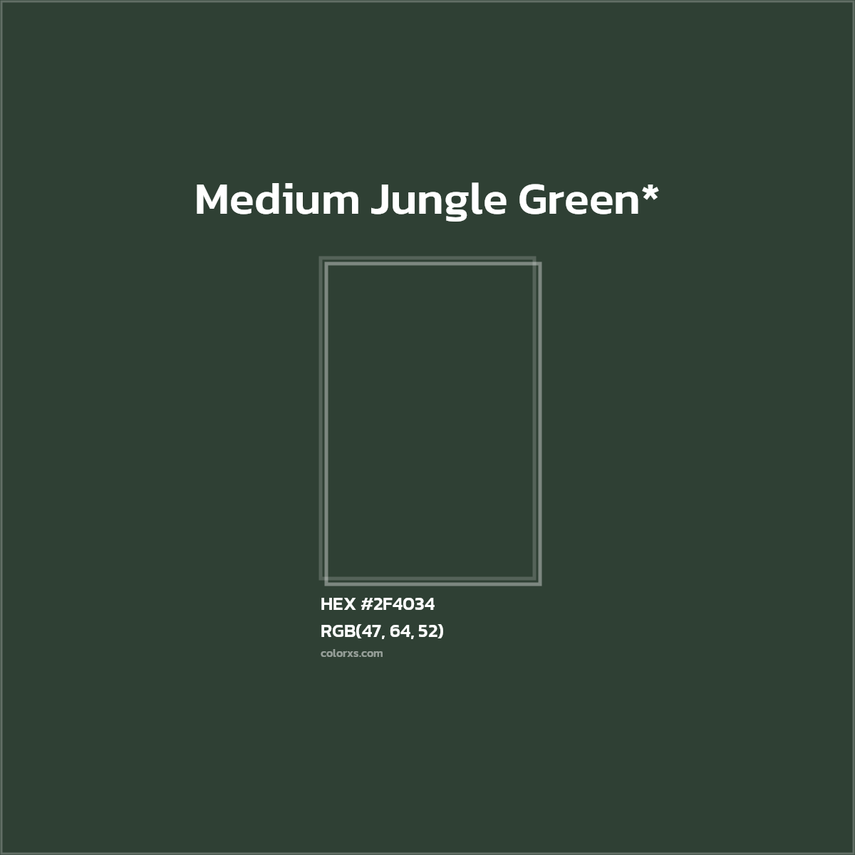 HEX #2F4034 Color Name, Color Code, Palettes, Similar Paints, Images