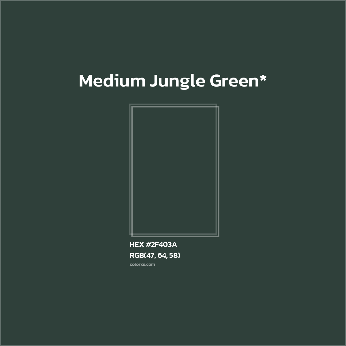 HEX #2F403A Color Name, Color Code, Palettes, Similar Paints, Images