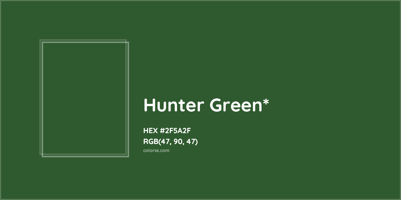 HEX #2F5A2F Color Name, Color Code, Palettes, Similar Paints, Images