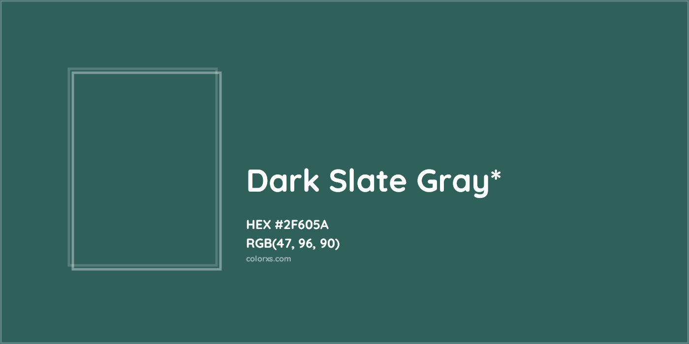 HEX #2F605A Color Name, Color Code, Palettes, Similar Paints, Images