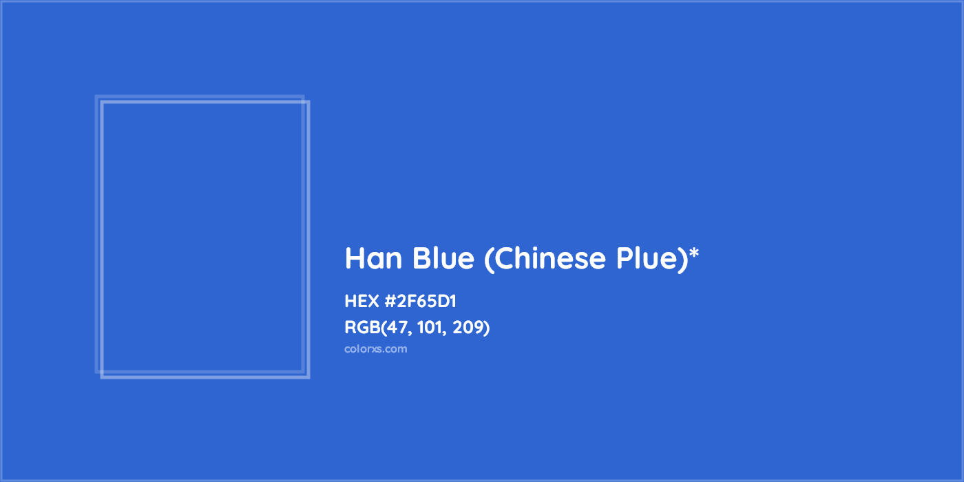 HEX #2F65D1 Color Name, Color Code, Palettes, Similar Paints, Images