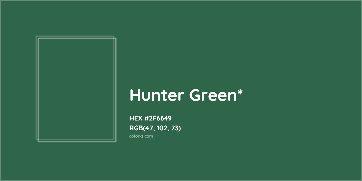 HEX #2F6649 Color Name, Color Code, Palettes, Similar Paints, Images