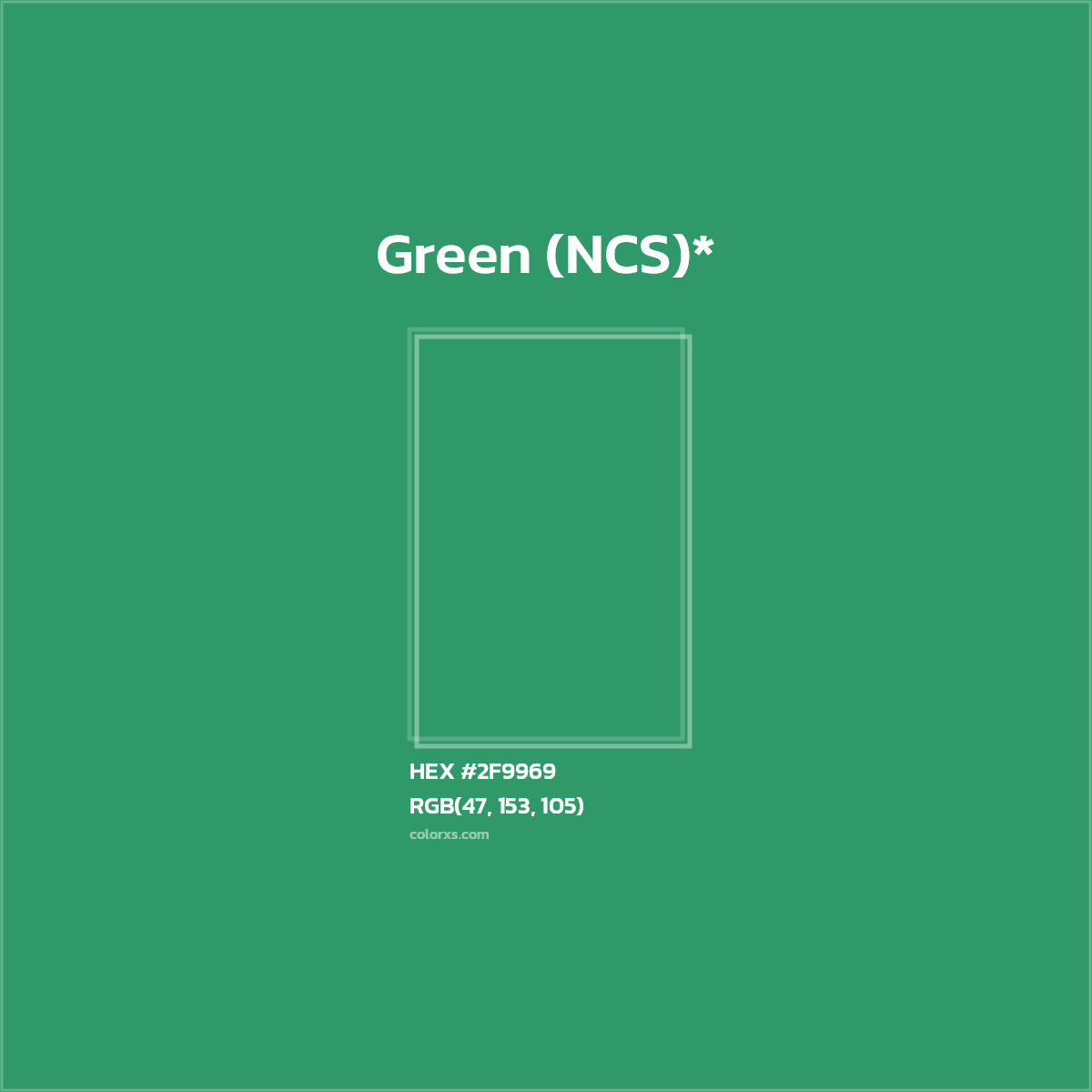 HEX #2F9969 Color Name, Color Code, Palettes, Similar Paints, Images