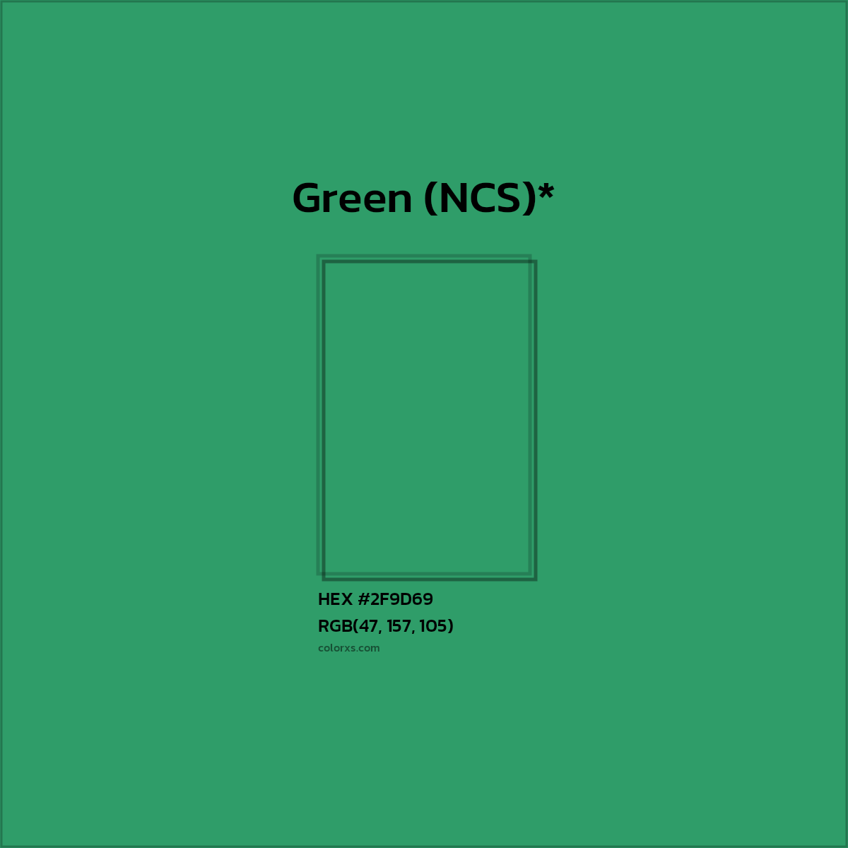 HEX #2F9D69 Color Name, Color Code, Palettes, Similar Paints, Images