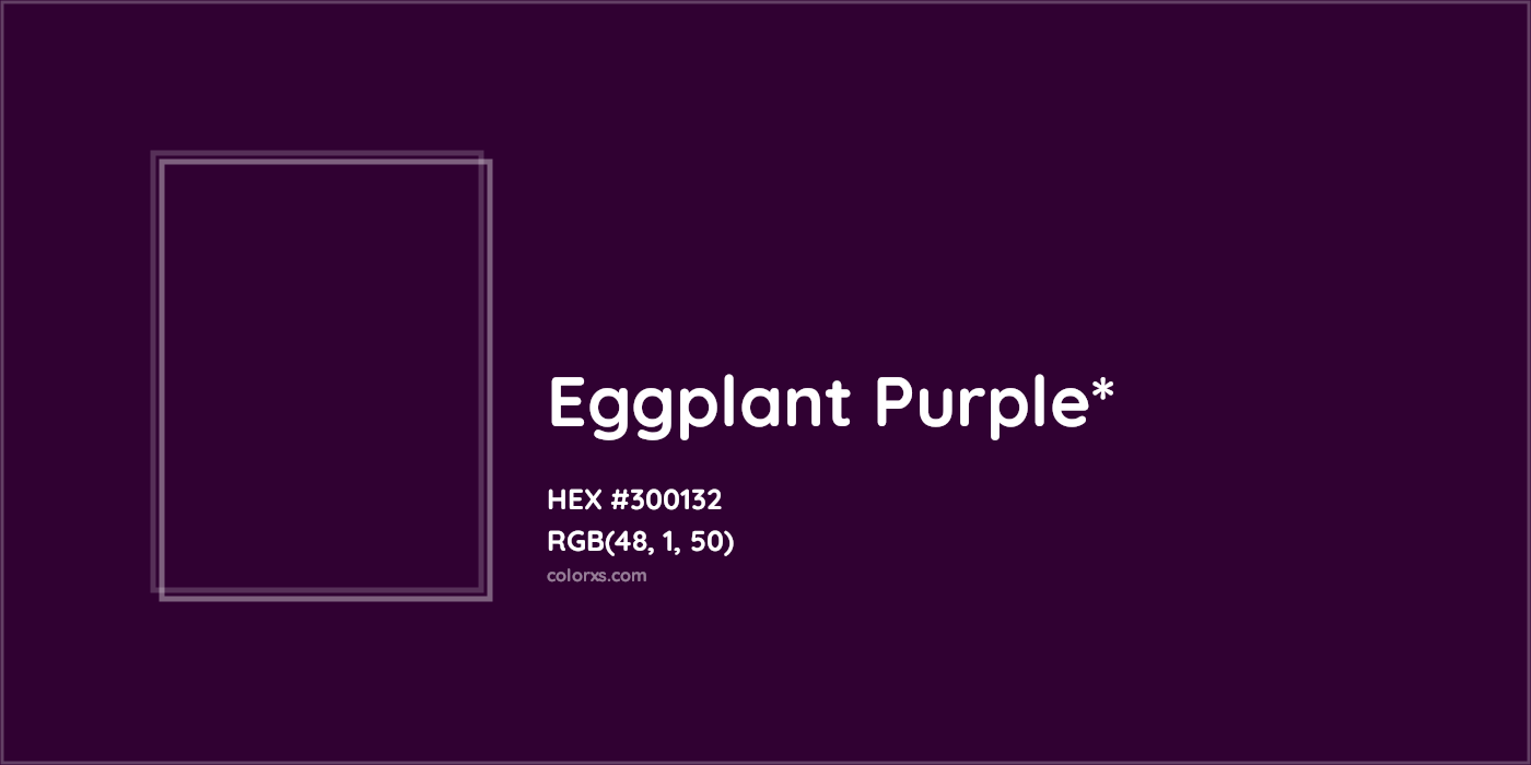 HEX #300132 Color Name, Color Code, Palettes, Similar Paints, Images