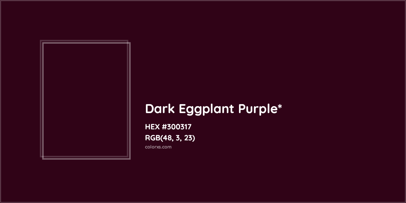 HEX #300317 Color Name, Color Code, Palettes, Similar Paints, Images