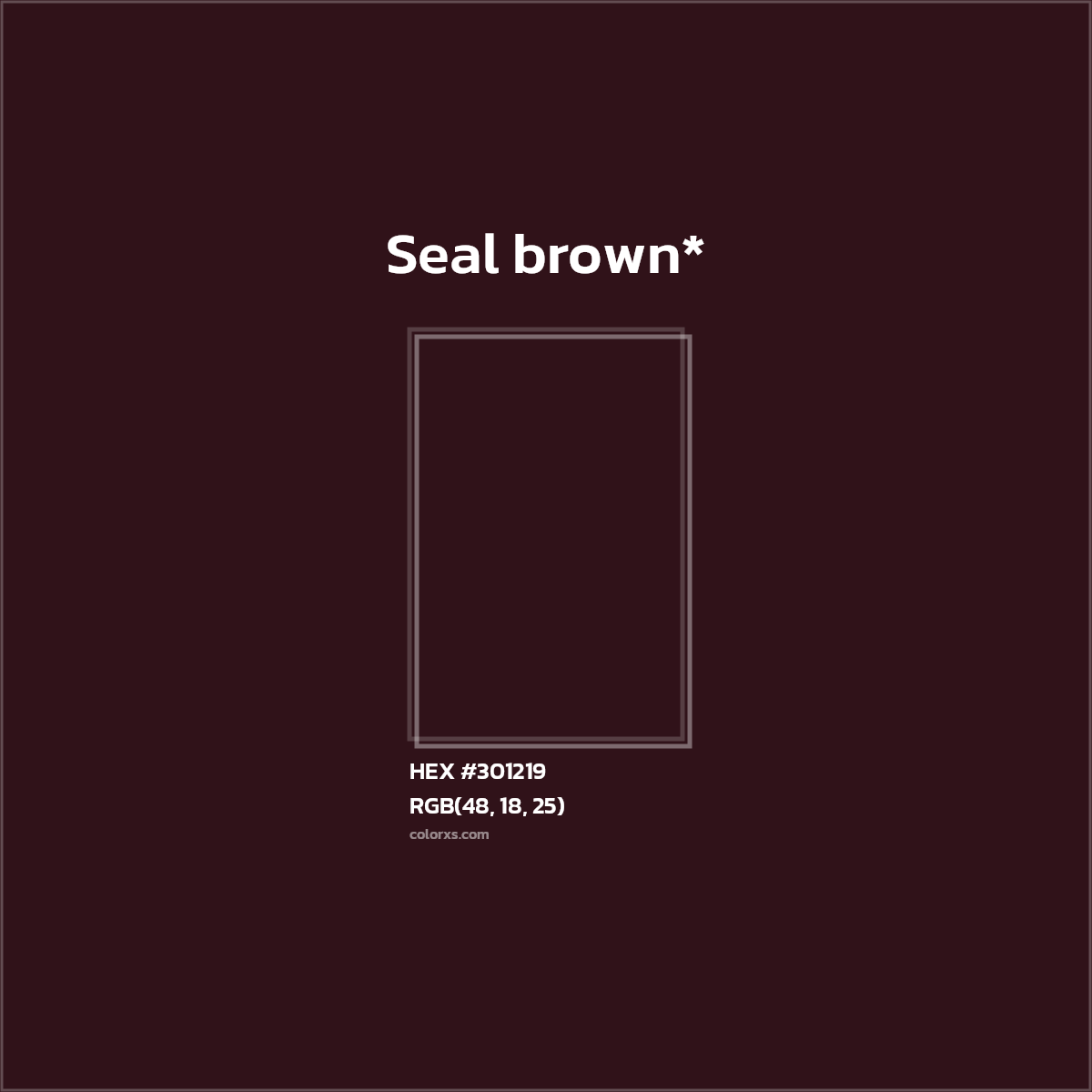HEX #301219 Color Name, Color Code, Palettes, Similar Paints, Images