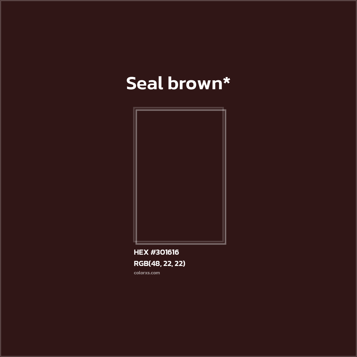 HEX #301616 Color Name, Color Code, Palettes, Similar Paints, Images