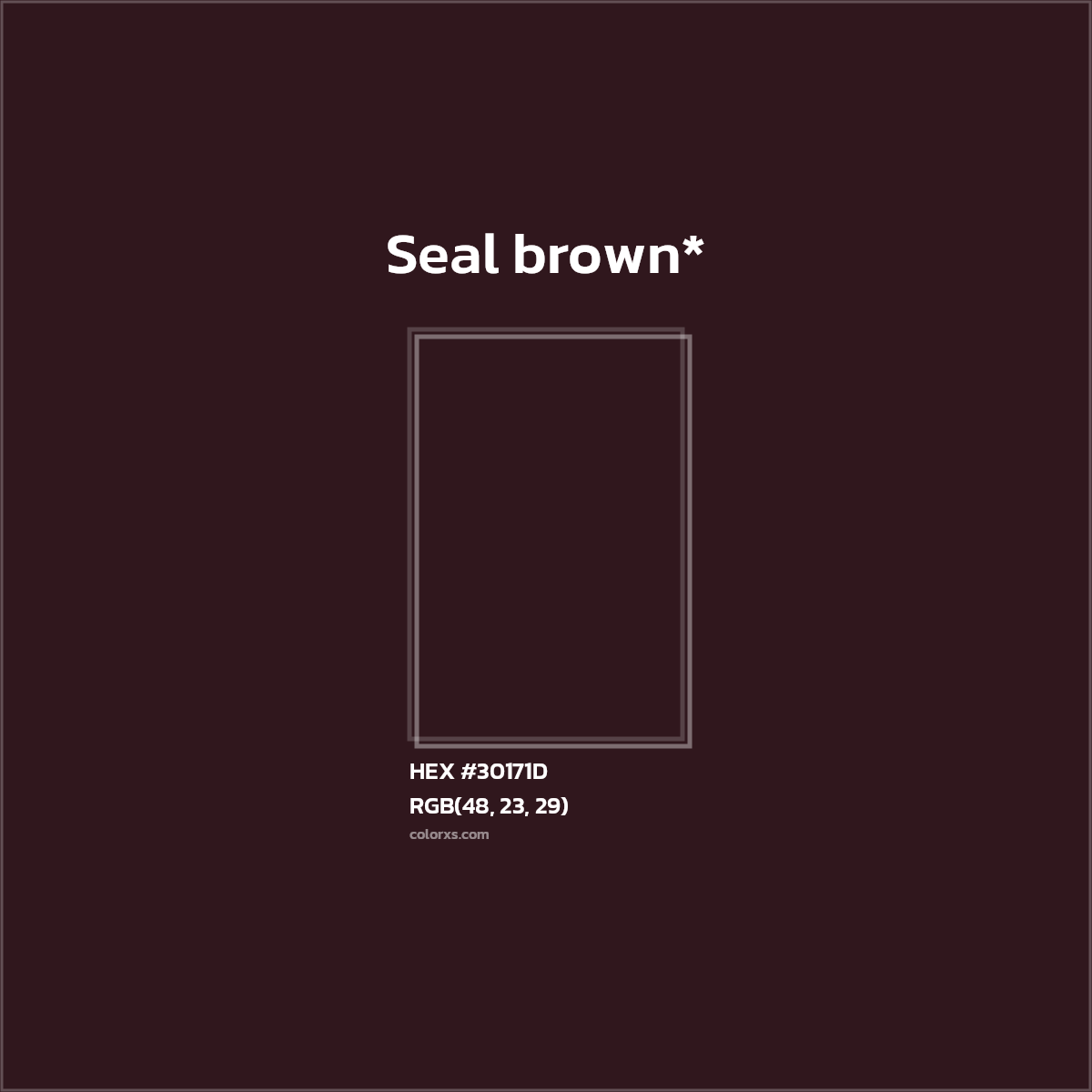 HEX #30171D Color Name, Color Code, Palettes, Similar Paints, Images