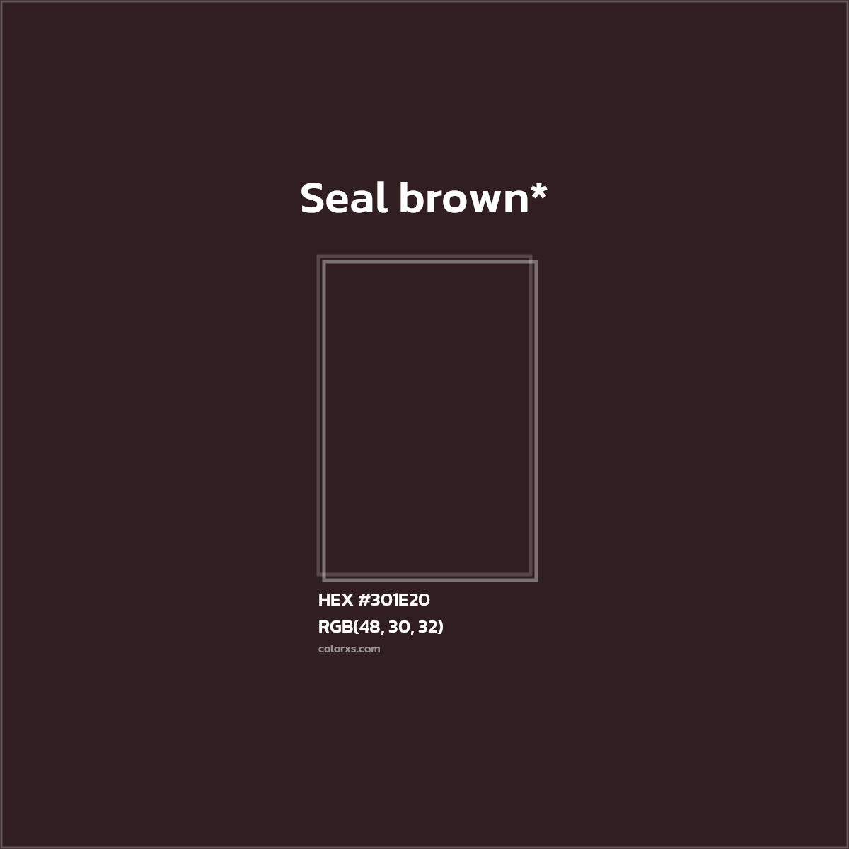 HEX #301E20 Color Name, Color Code, Palettes, Similar Paints, Images