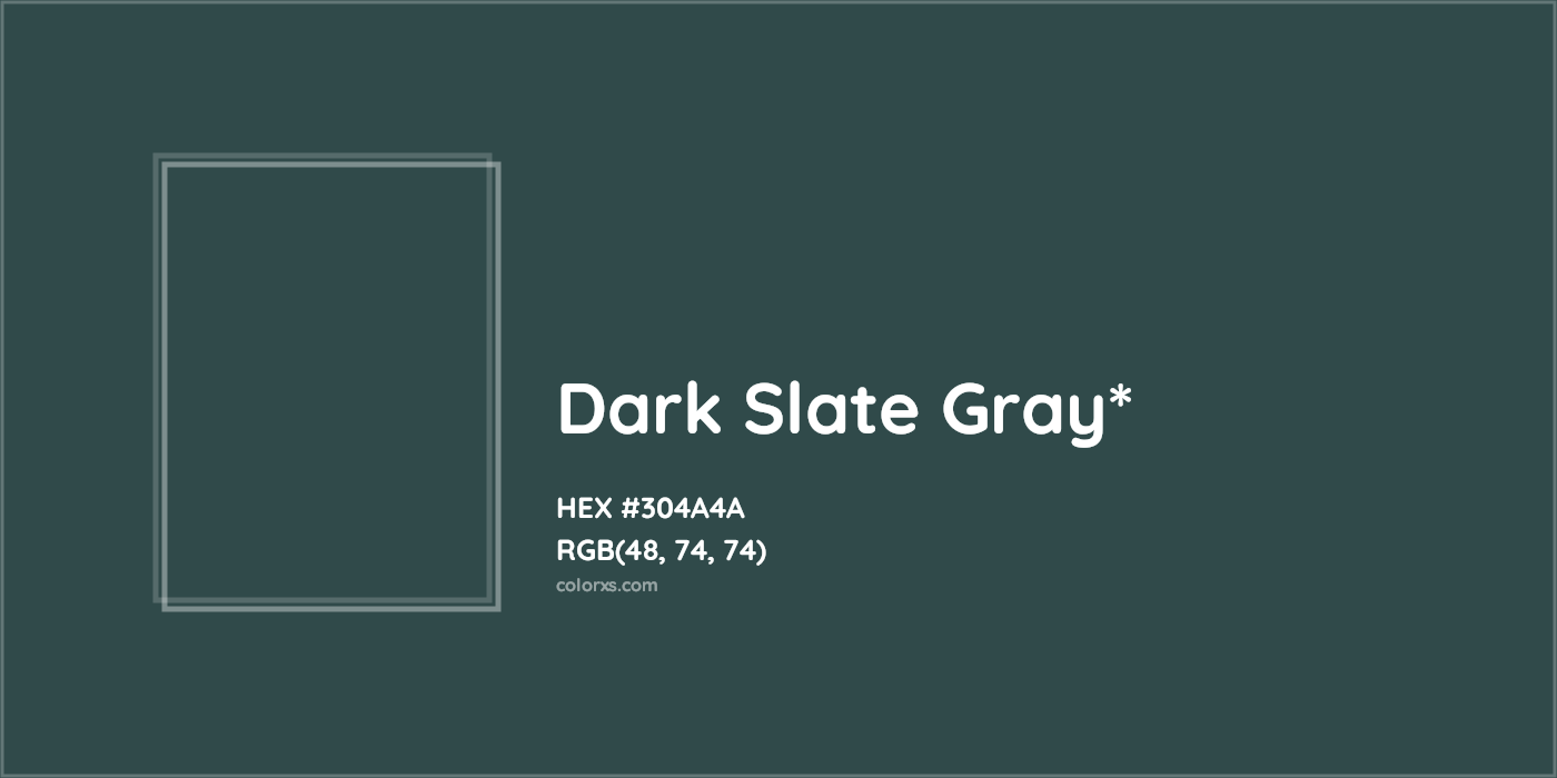 HEX #304A4A Color Name, Color Code, Palettes, Similar Paints, Images