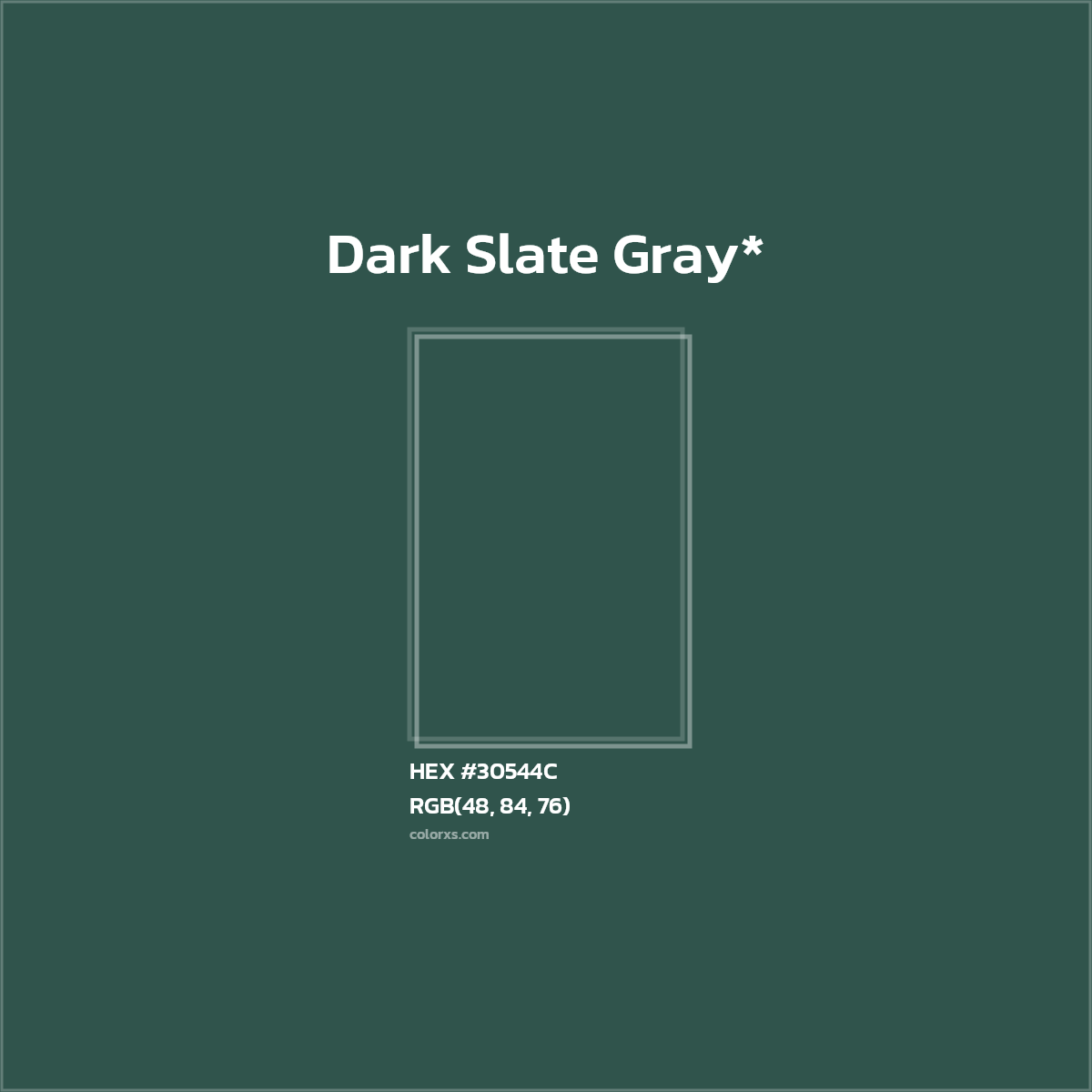 HEX #30544C Color Name, Color Code, Palettes, Similar Paints, Images