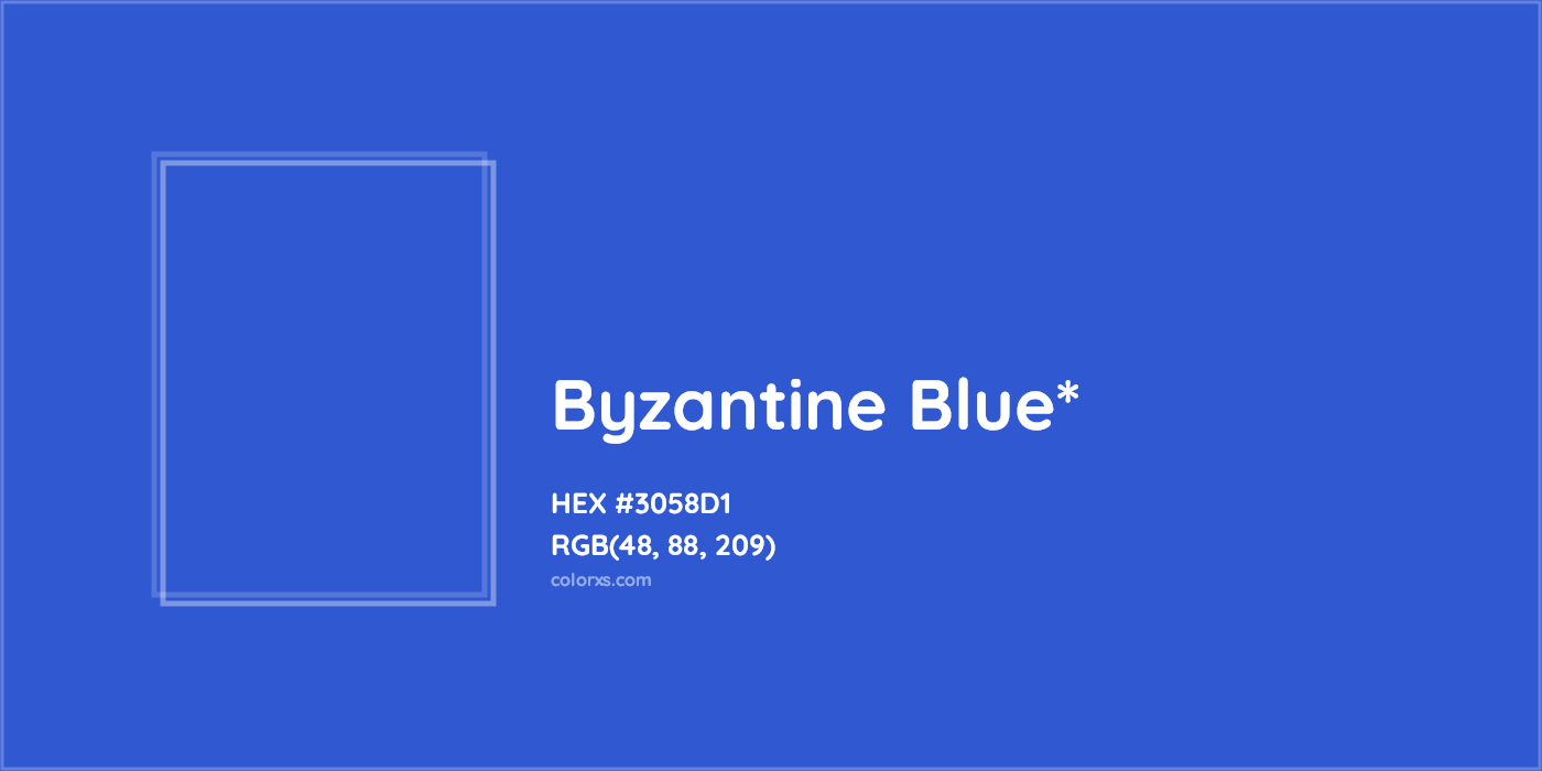 HEX #3058D1 Color Name, Color Code, Palettes, Similar Paints, Images