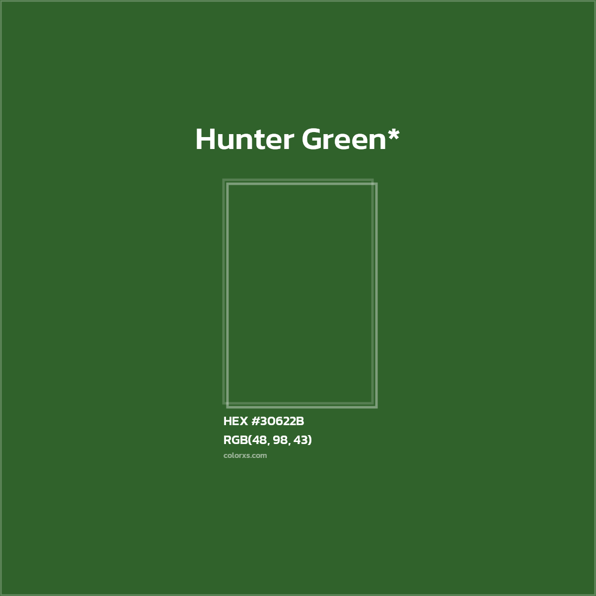 HEX #30622B Color Name, Color Code, Palettes, Similar Paints, Images