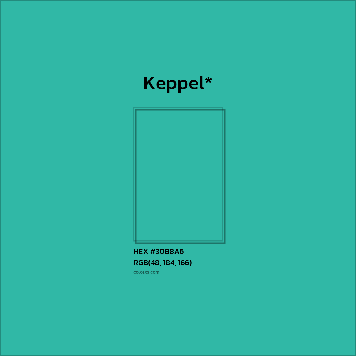 HEX #30B8A6 Color Name, Color Code, Palettes, Similar Paints, Images