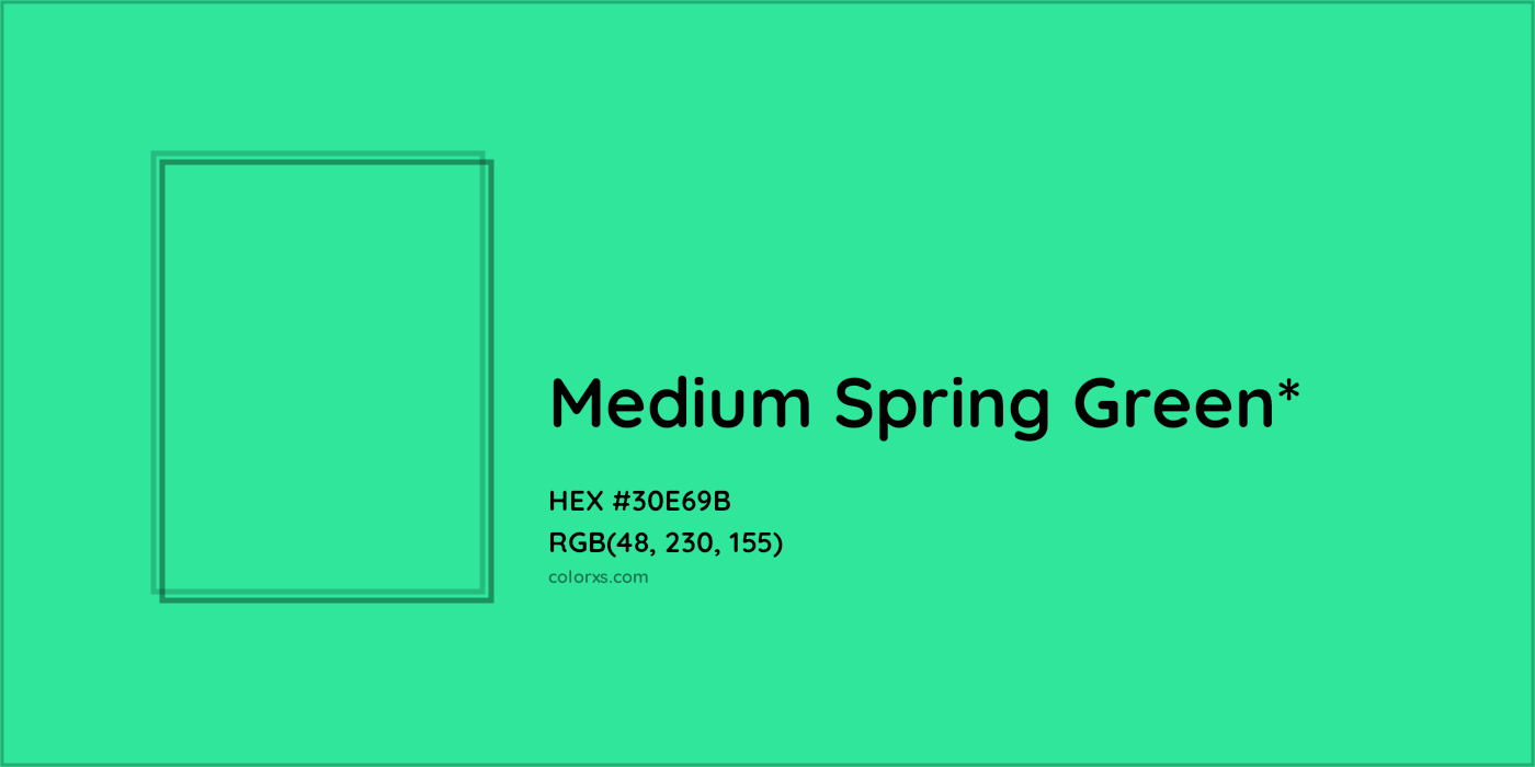 HEX #30E69B Color Name, Color Code, Palettes, Similar Paints, Images