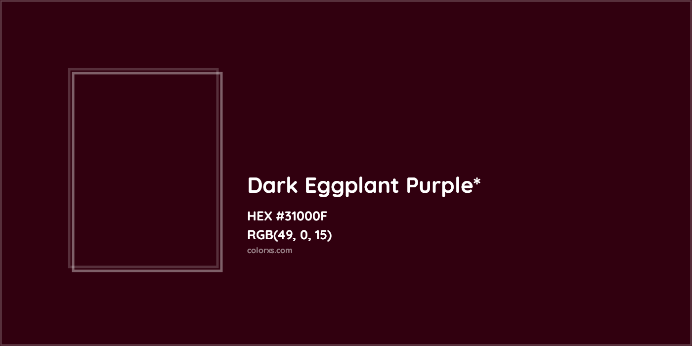 HEX #31000F Color Name, Color Code, Palettes, Similar Paints, Images