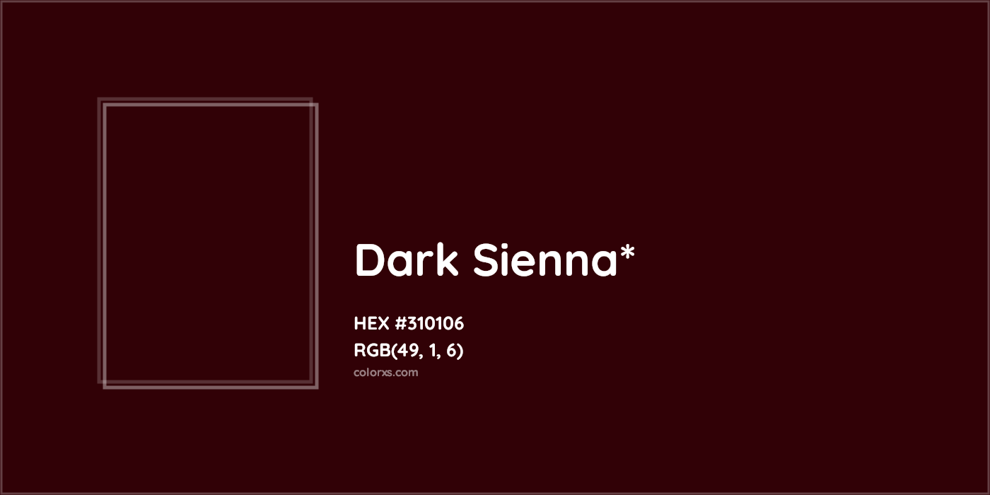 HEX #310106 Color Name, Color Code, Palettes, Similar Paints, Images