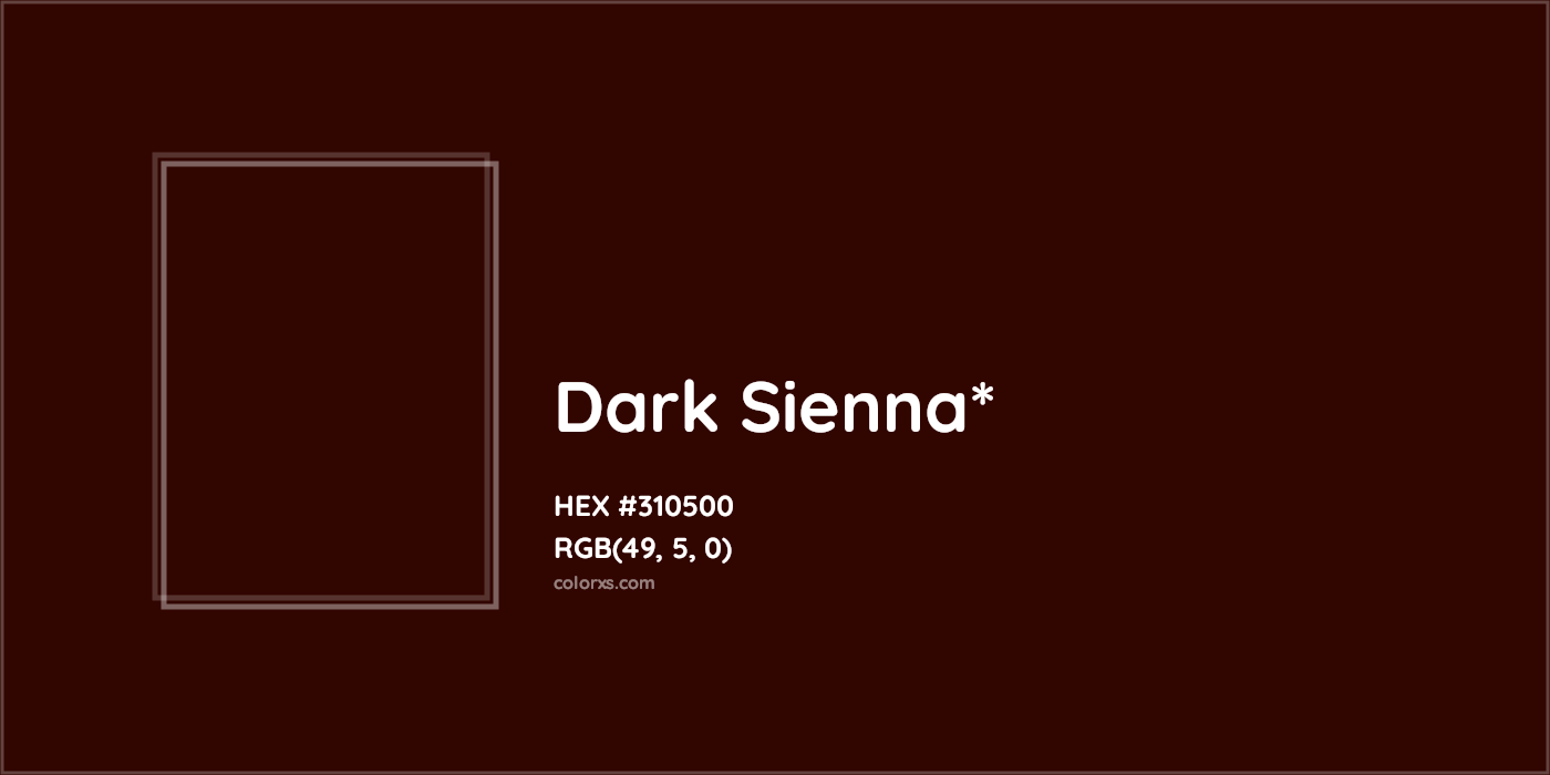 HEX #310500 Color Name, Color Code, Palettes, Similar Paints, Images