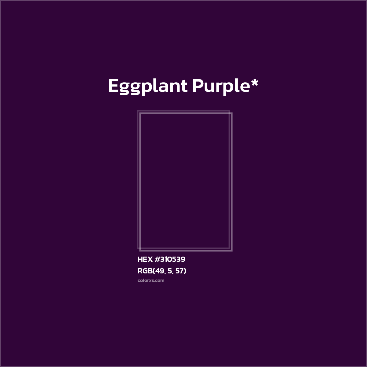 HEX #310539 Color Name, Color Code, Palettes, Similar Paints, Images