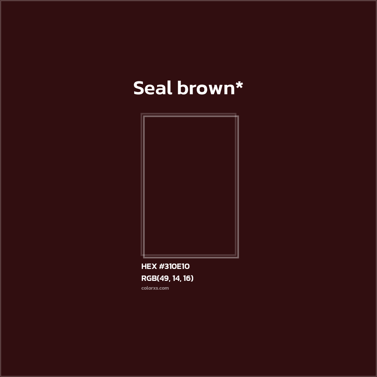 HEX #310E10 Color Name, Color Code, Palettes, Similar Paints, Images