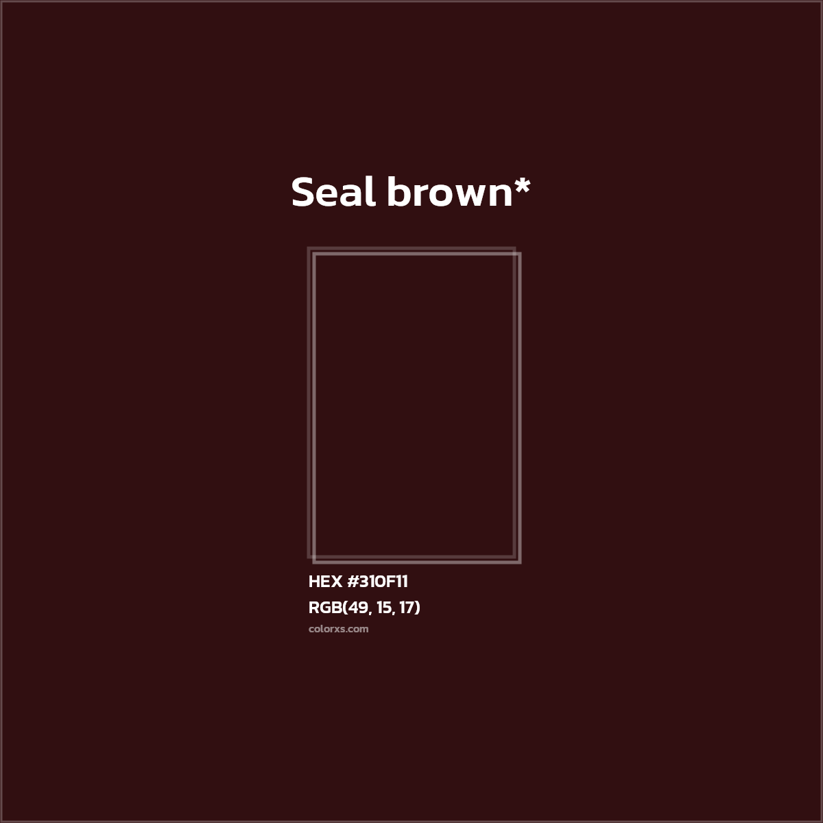 HEX #310F11 Color Name, Color Code, Palettes, Similar Paints, Images