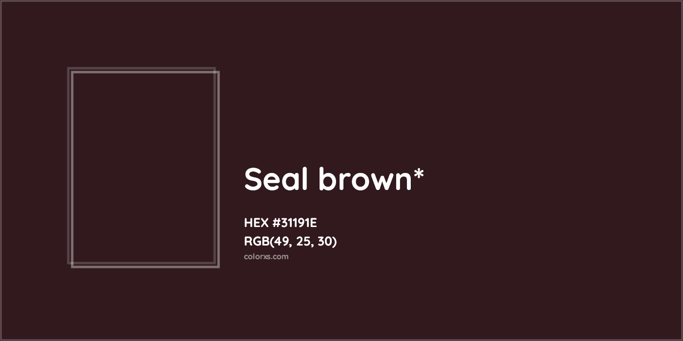 HEX #31191E Color Name, Color Code, Palettes, Similar Paints, Images
