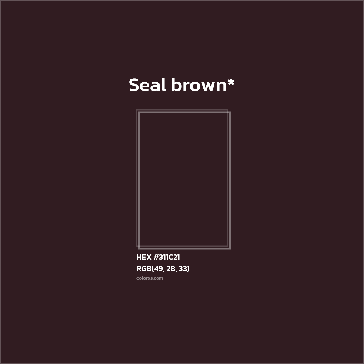 HEX #311C21 Color Name, Color Code, Palettes, Similar Paints, Images
