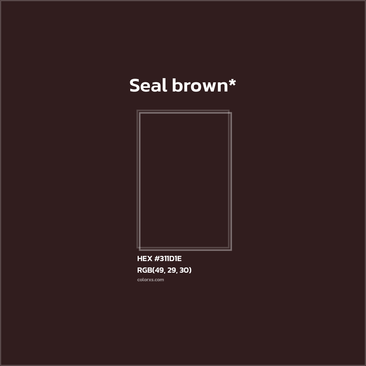 HEX #311D1E Color Name, Color Code, Palettes, Similar Paints, Images