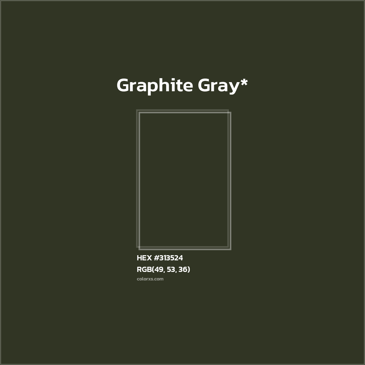 HEX #313524 Color Name, Color Code, Palettes, Similar Paints, Images