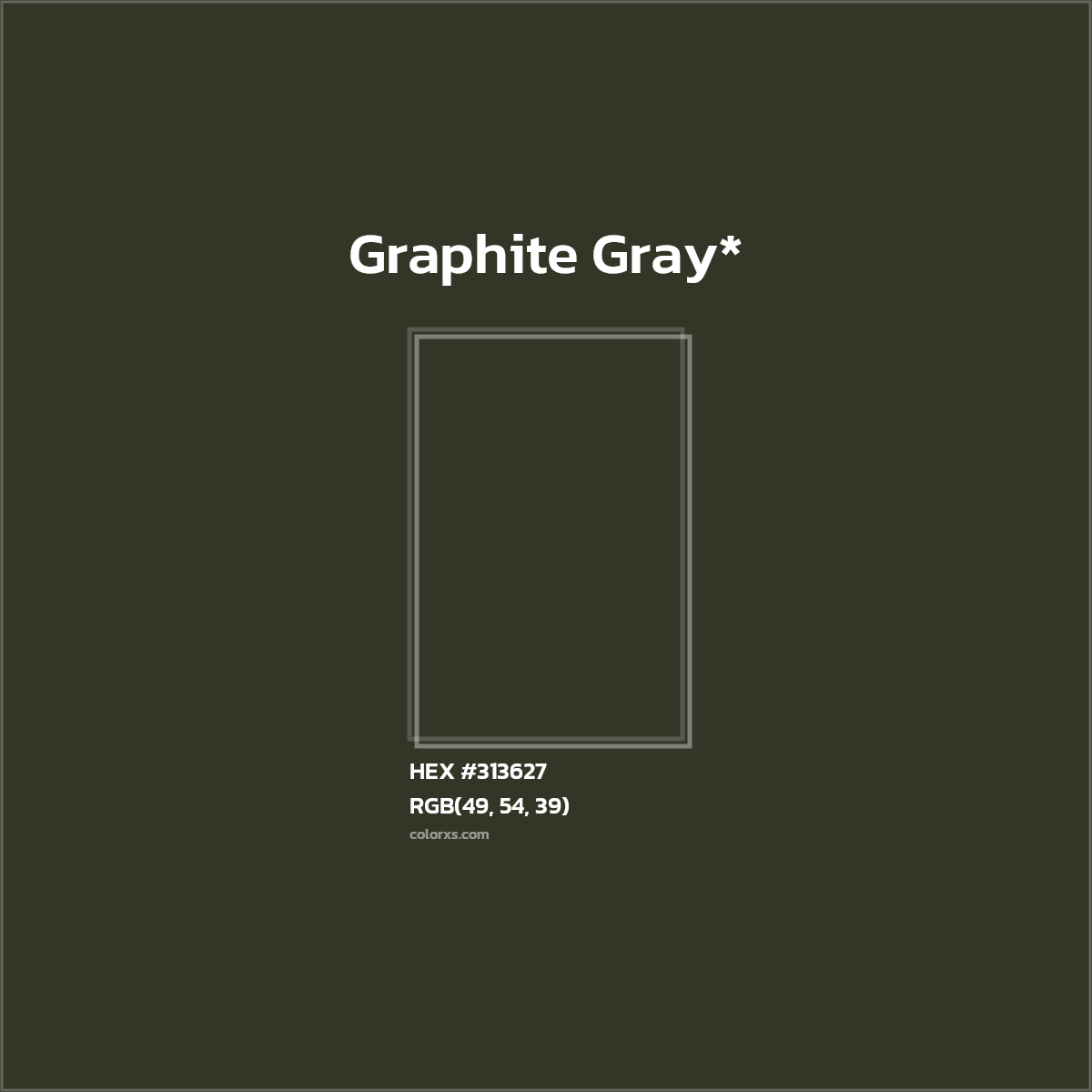 HEX #313627 Color Name, Color Code, Palettes, Similar Paints, Images