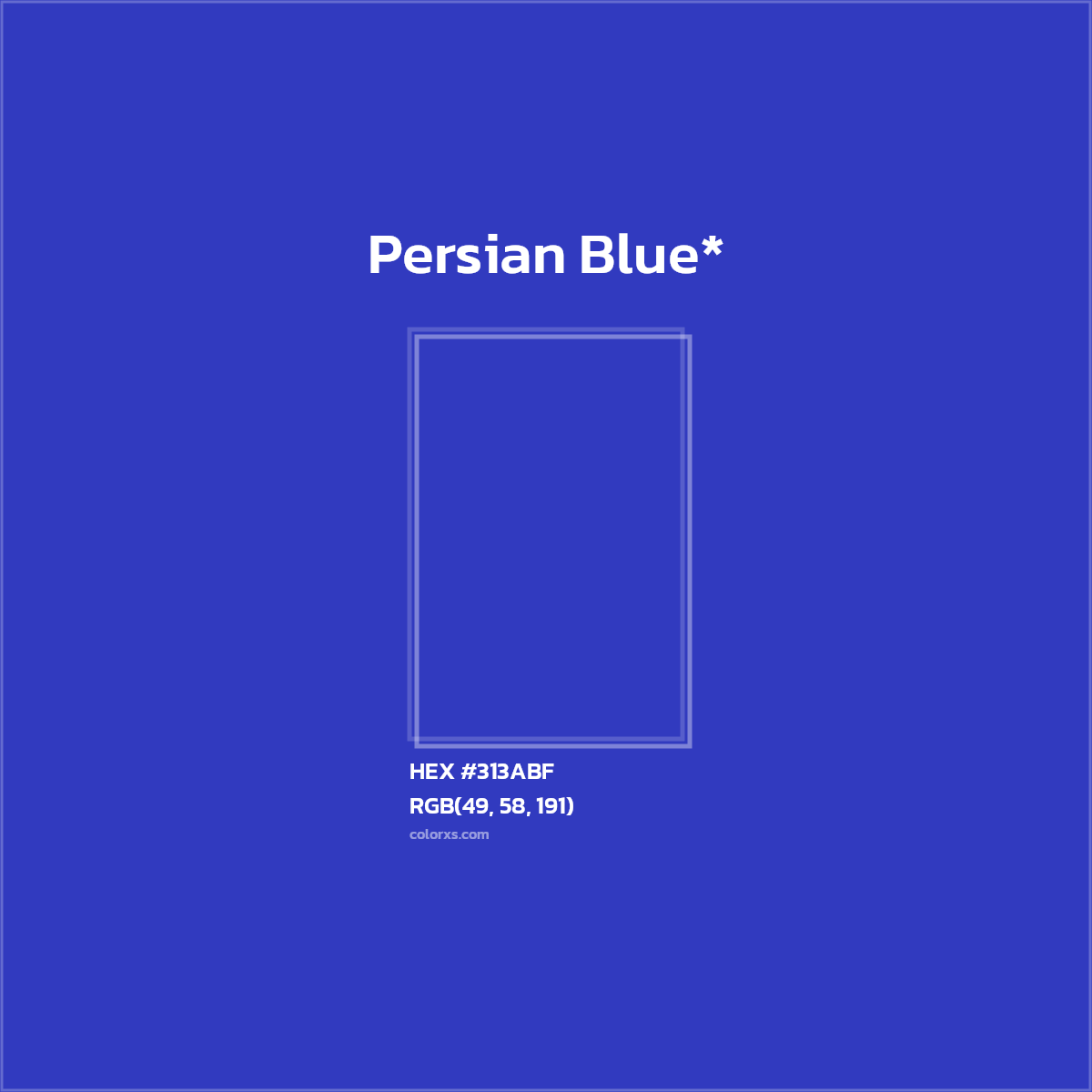 HEX #313ABF Color Name, Color Code, Palettes, Similar Paints, Images