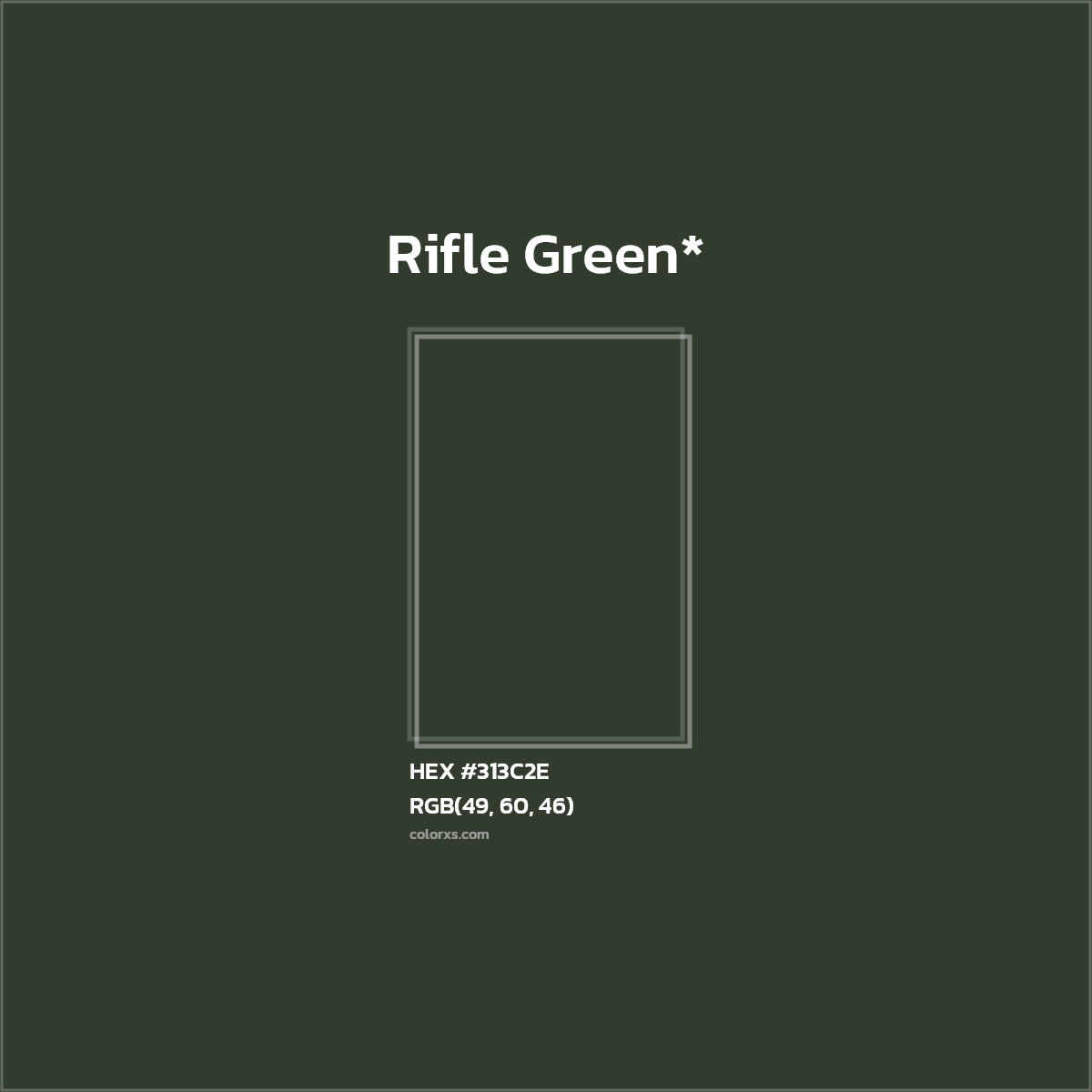HEX #313C2E Color Name, Color Code, Palettes, Similar Paints, Images