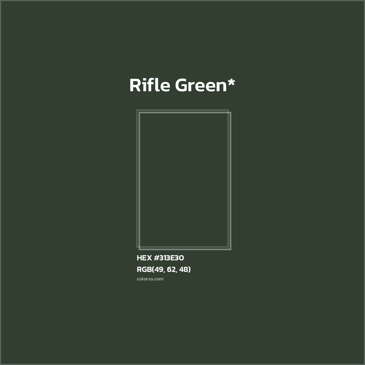 HEX #313E30 Color Name, Color Code, Palettes, Similar Paints, Images