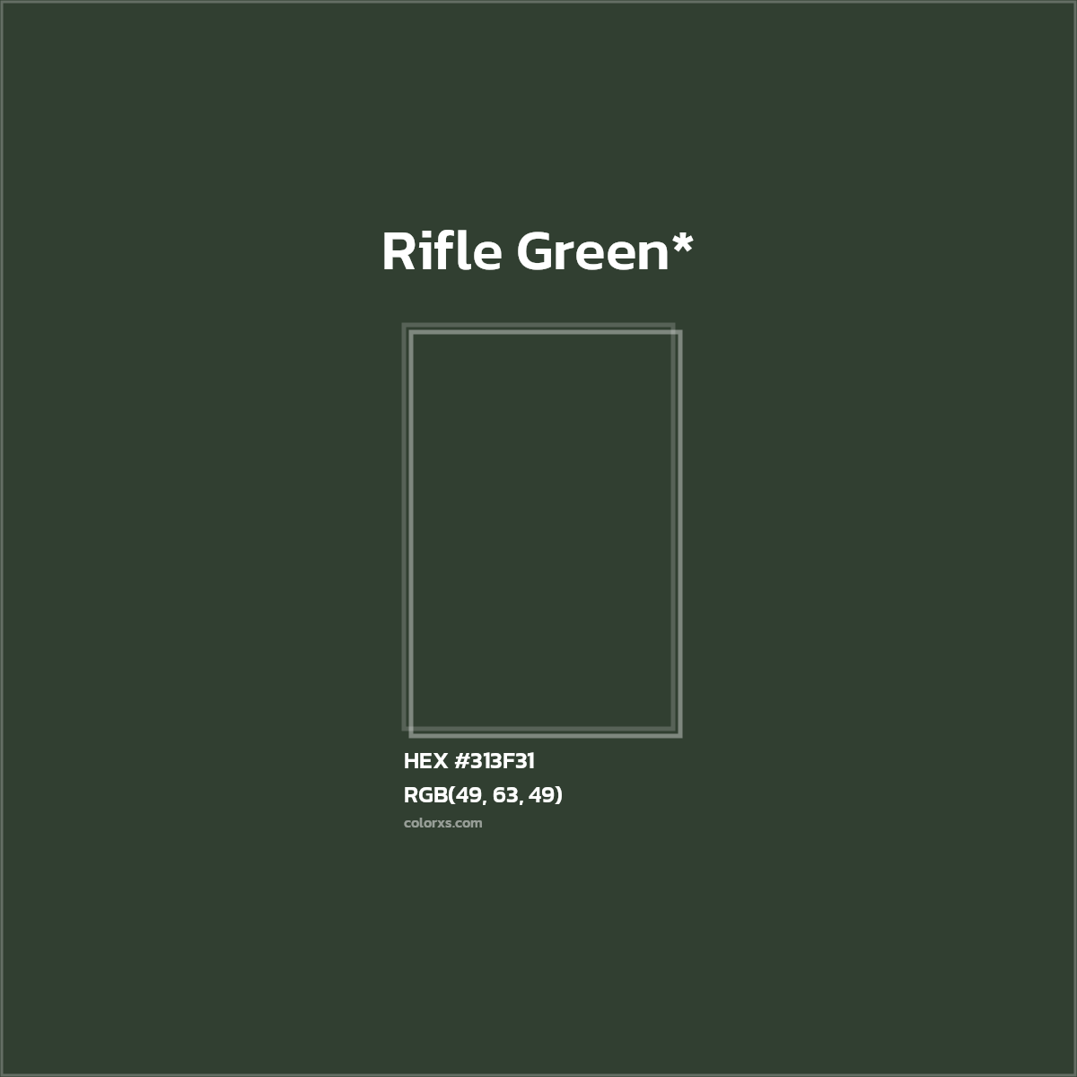 HEX #313F31 Color Name, Color Code, Palettes, Similar Paints, Images