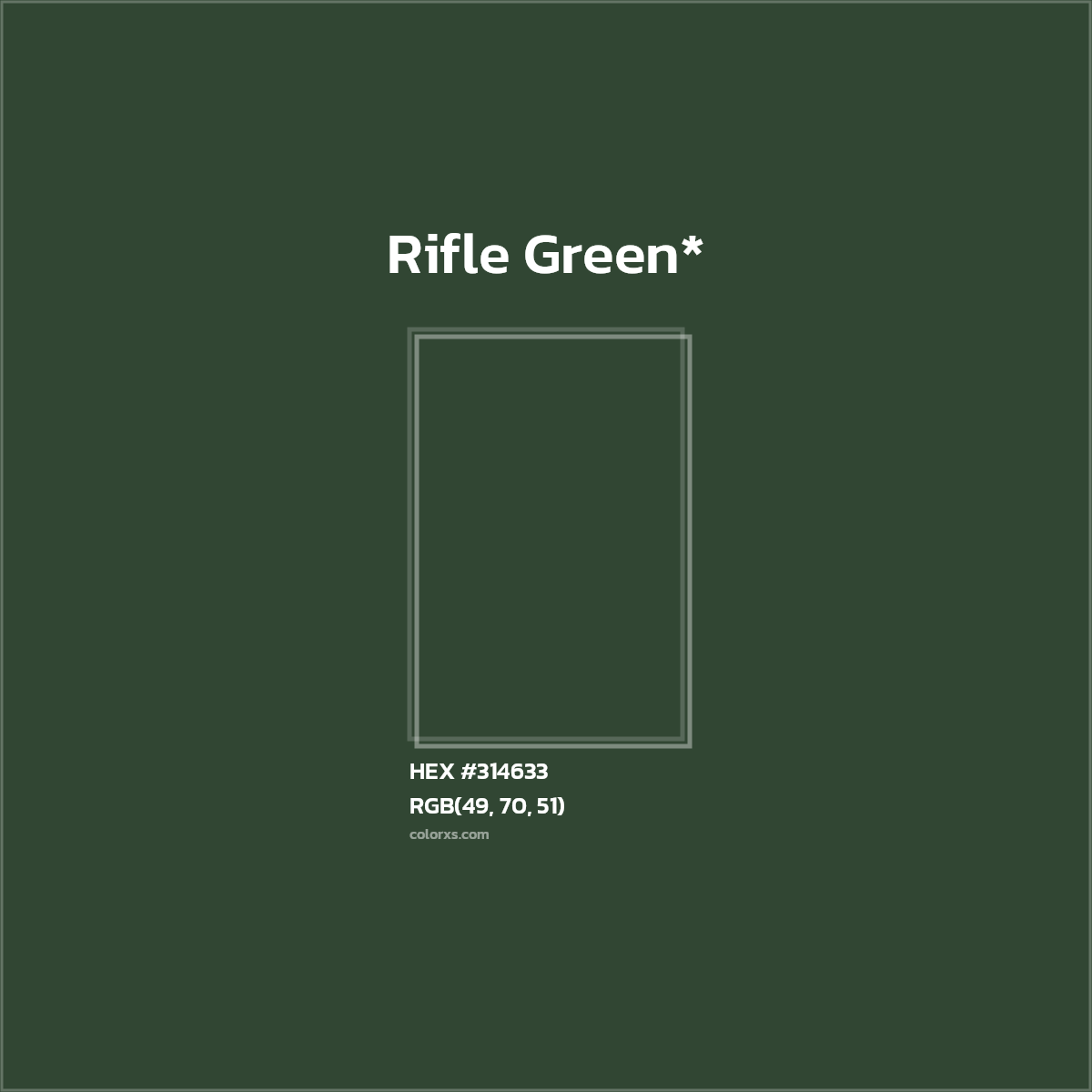 HEX #314633 Color Name, Color Code, Palettes, Similar Paints, Images