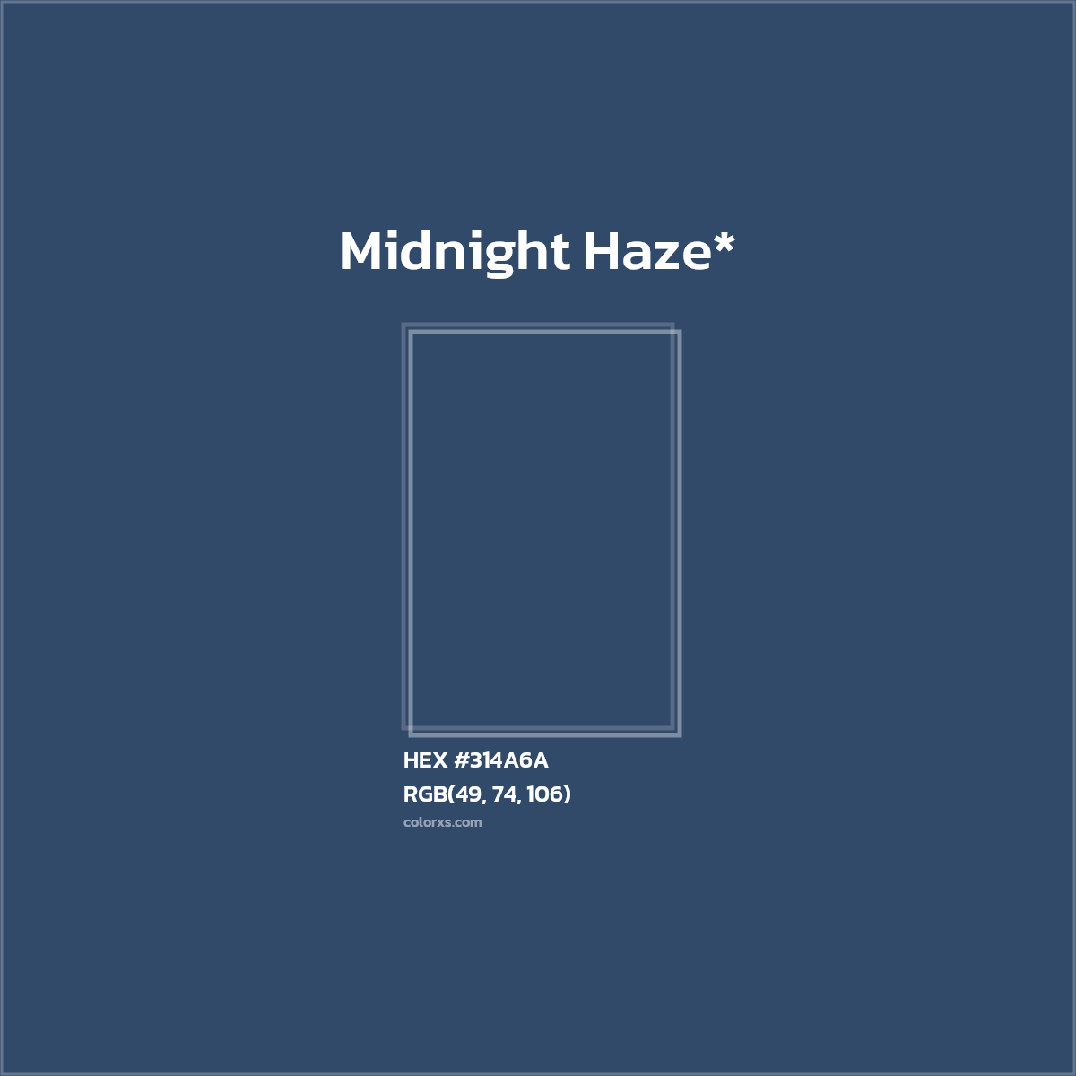 HEX #314A6A Color Name, Color Code, Palettes, Similar Paints, Images