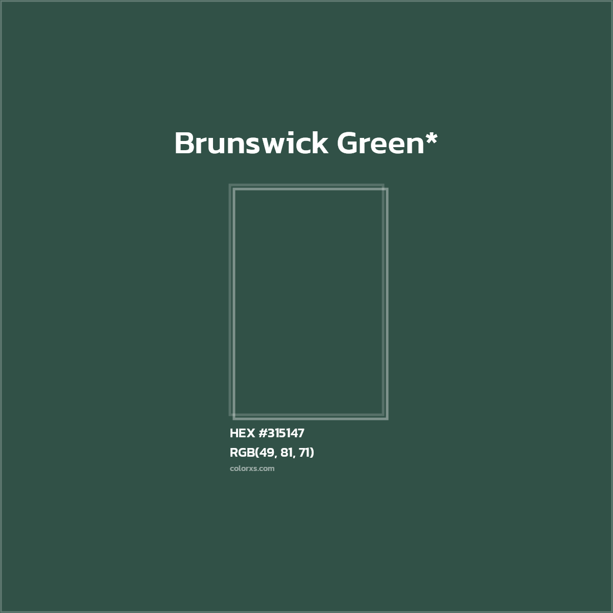HEX #315147 Color Name, Color Code, Palettes, Similar Paints, Images