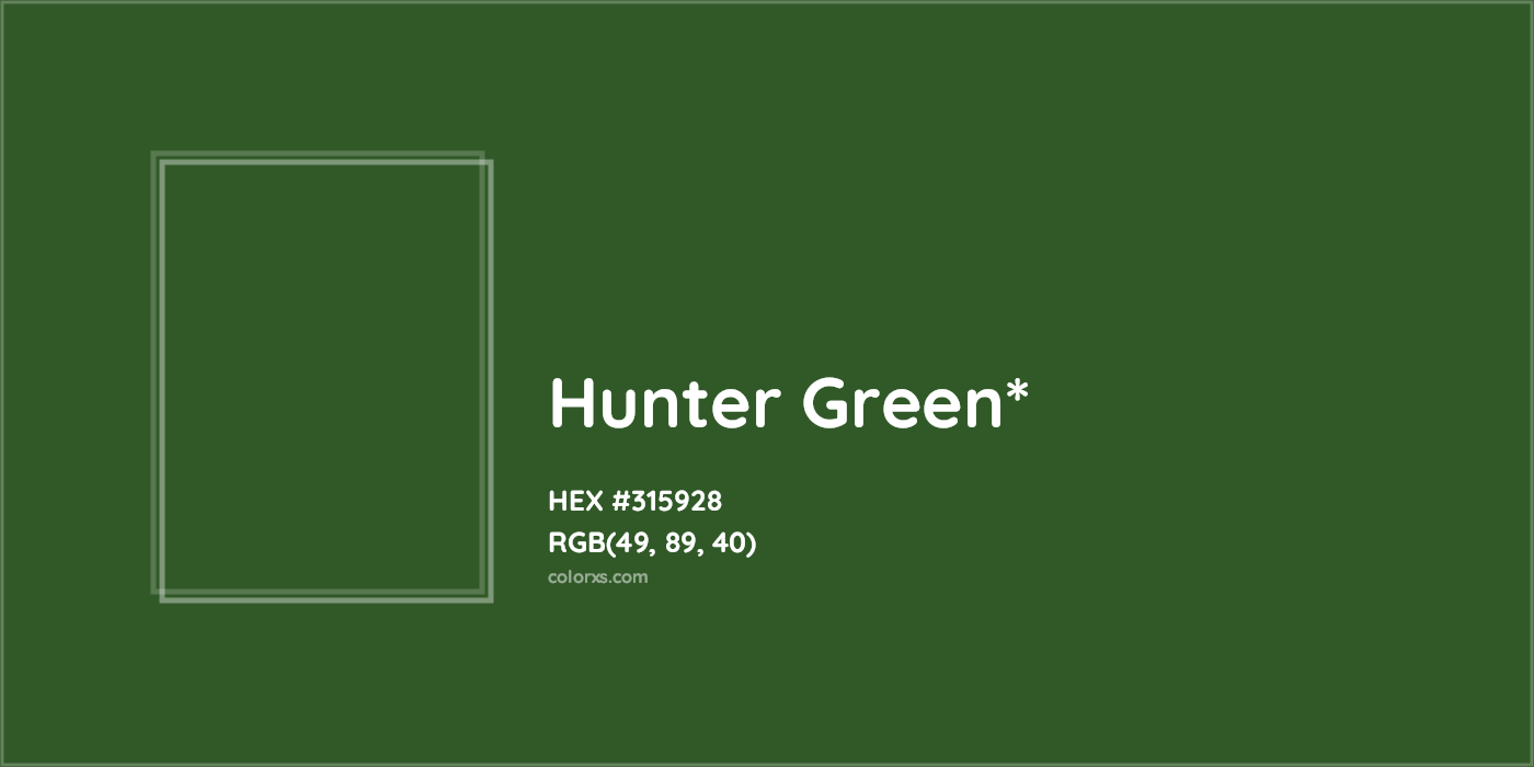 HEX #315928 Color Name, Color Code, Palettes, Similar Paints, Images