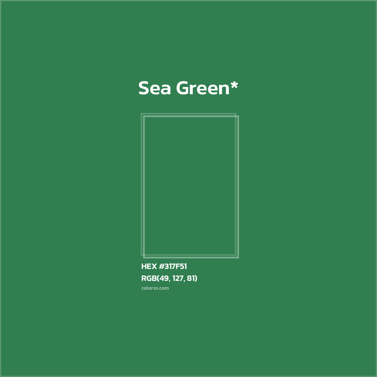 HEX #317F51 Color Name, Color Code, Palettes, Similar Paints, Images