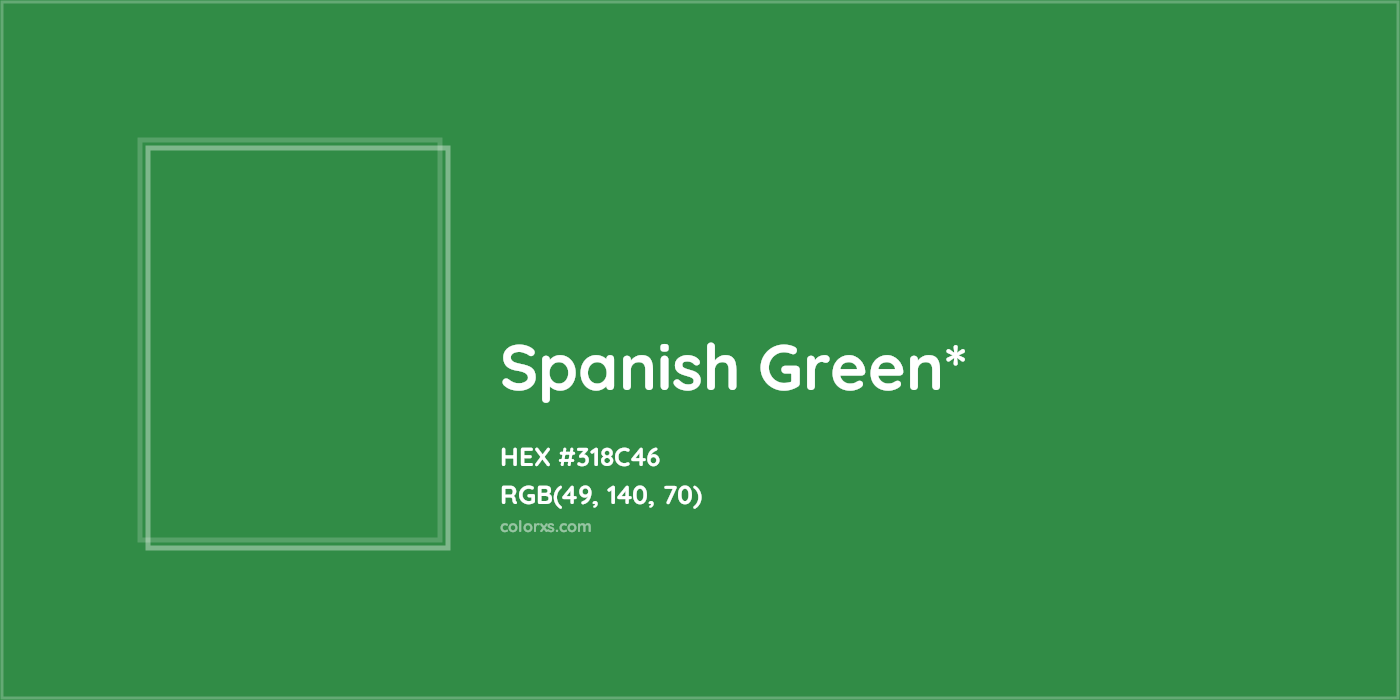 HEX #318C46 Color Name, Color Code, Palettes, Similar Paints, Images