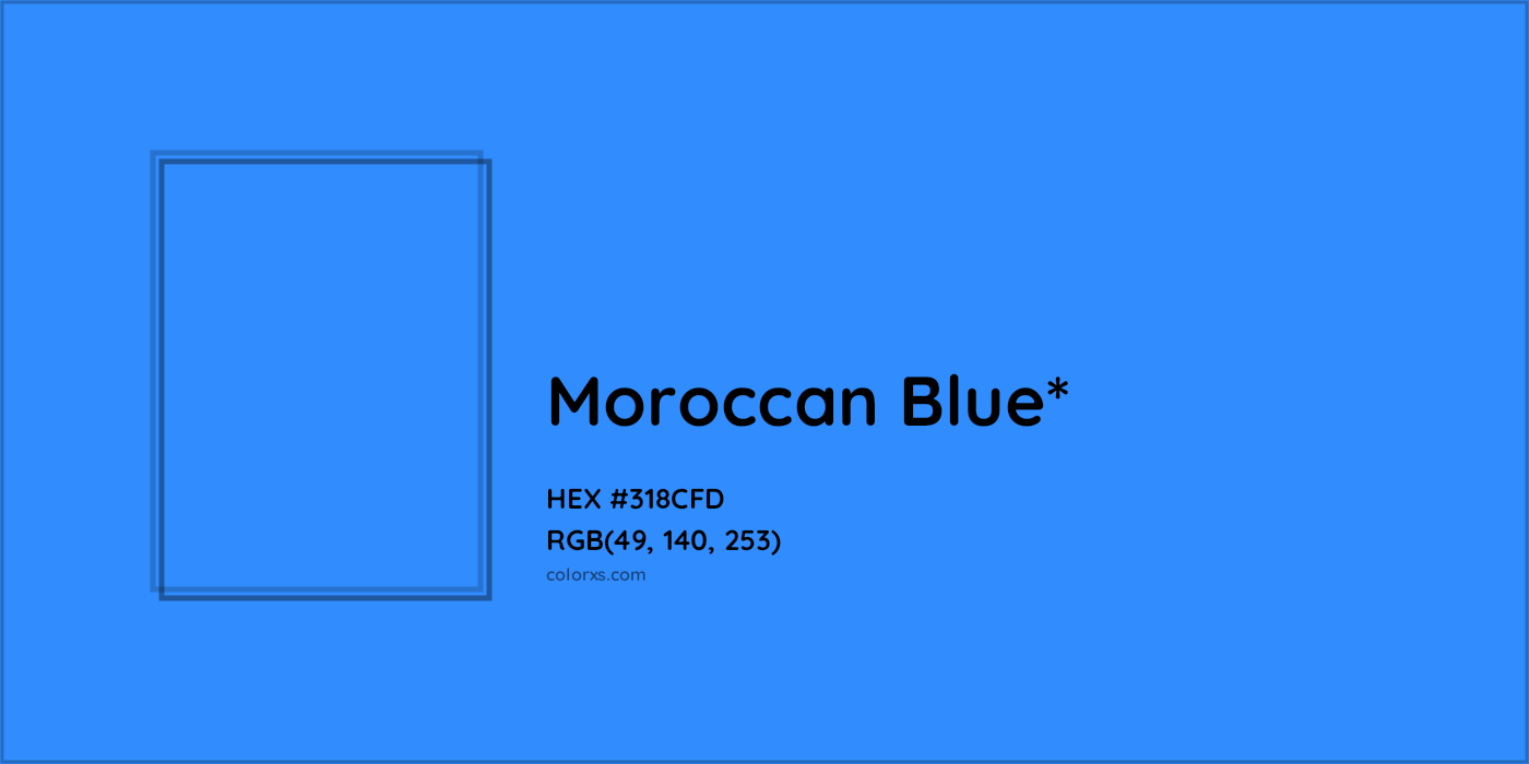 HEX #318CFD Color Name, Color Code, Palettes, Similar Paints, Images