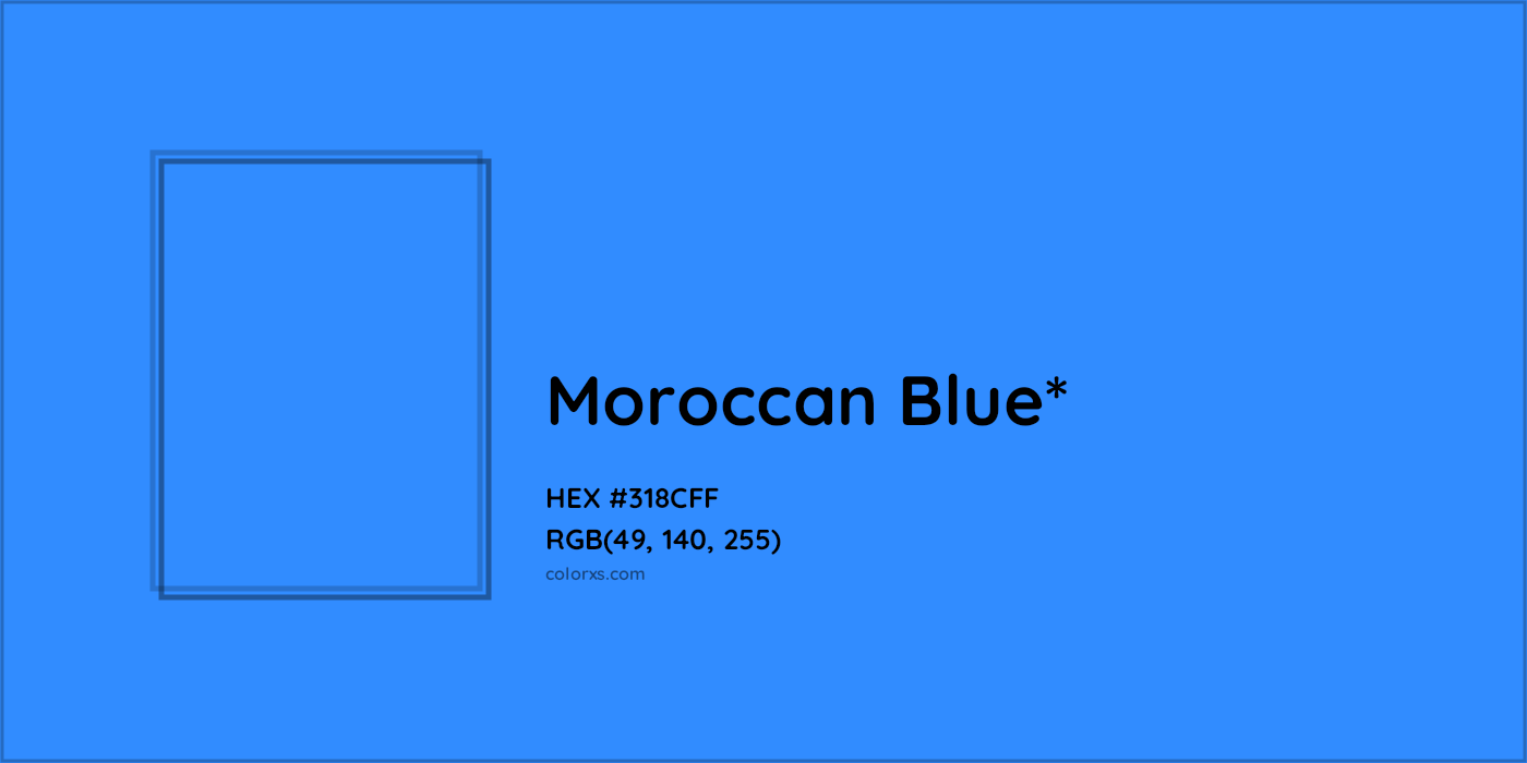 HEX #318CFF Color Name, Color Code, Palettes, Similar Paints, Images