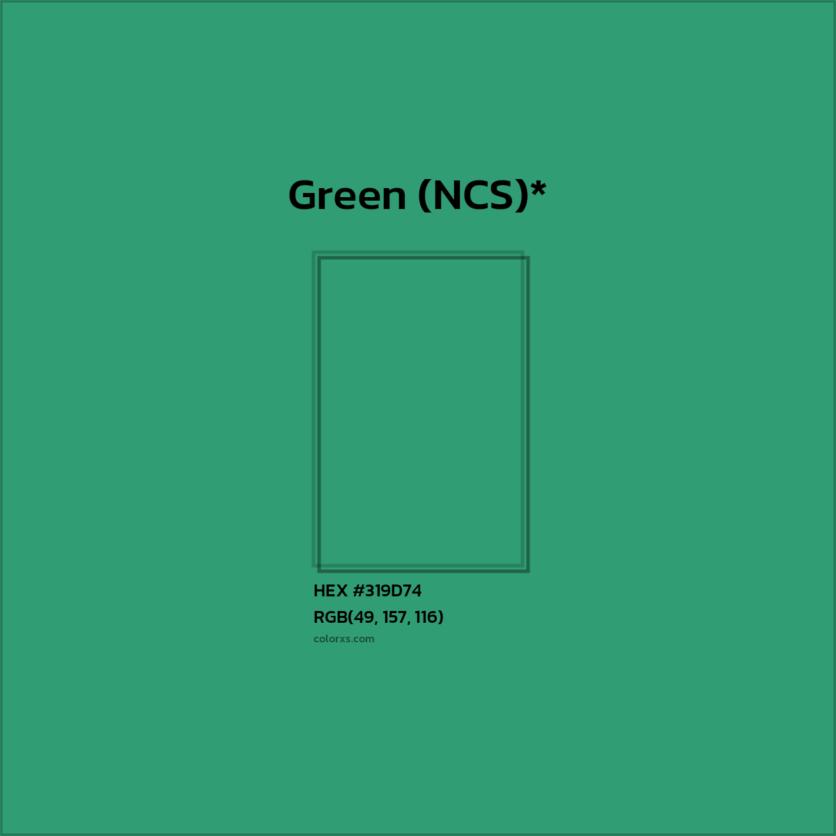 HEX #319D74 Color Name, Color Code, Palettes, Similar Paints, Images