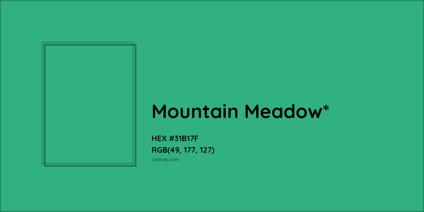 HEX #31B17F Color Name, Color Code, Palettes, Similar Paints, Images