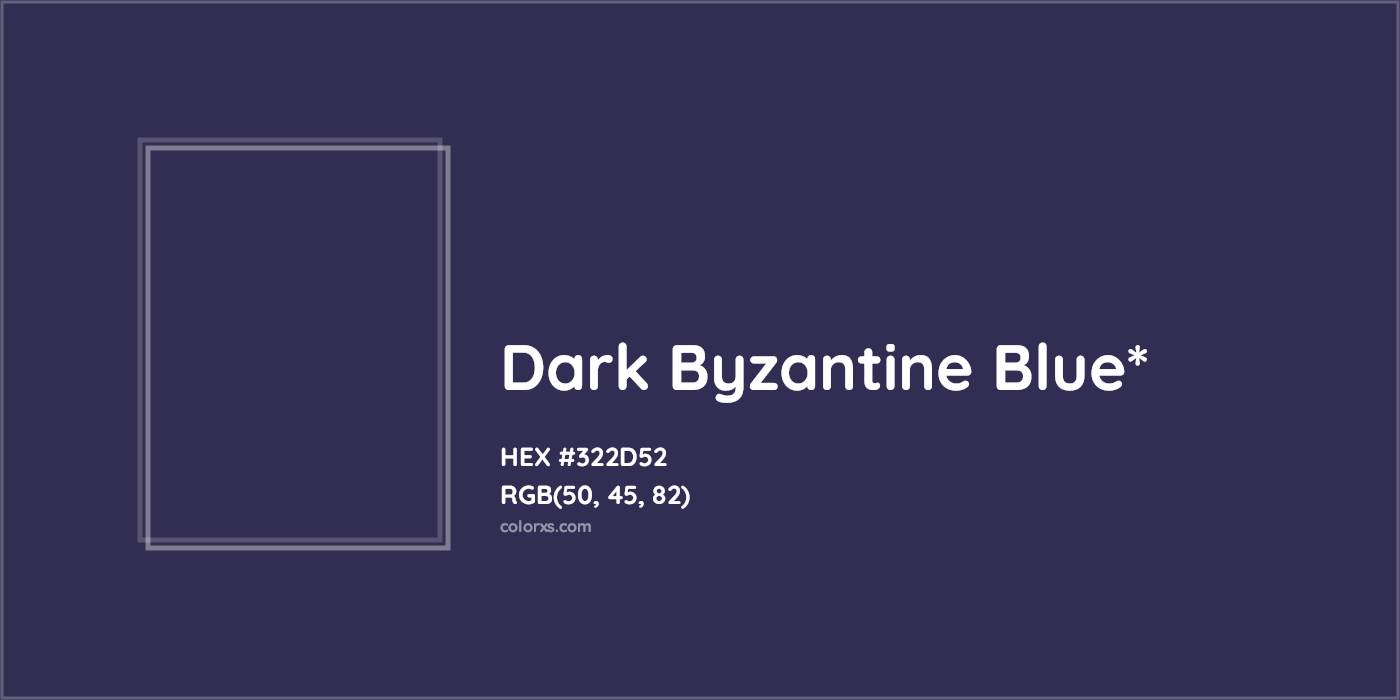 HEX #322D52 Color Name, Color Code, Palettes, Similar Paints, Images