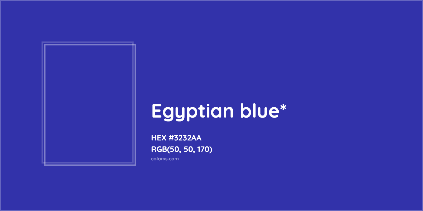 HEX #3232AA Color Name, Color Code, Palettes, Similar Paints, Images